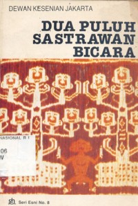 Image of Dua Puluh Sastrawan Bicara