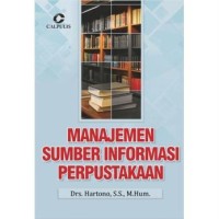 Image of Manajemen Sumber Information Perpustakaan