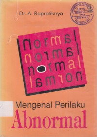 Image of Mengenal Perilaku Abnormal
