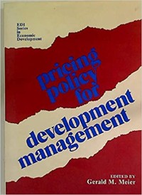 Image of Pricing Policy for Development Management