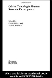 Image of Critical Thinking in Human Resource Development