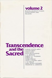 Image of Transcendence And The Sacred Volume 2