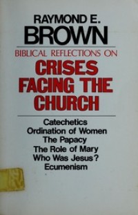 Image of Biblical Reflections on Crises Facing the Church