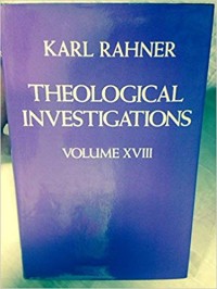 Image of Theological Investigations Volume 18: God And Revelation