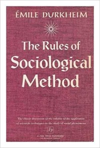 Image of The Rules of Sociology Method