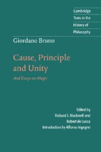 Image of Cause, Principle, and Unity