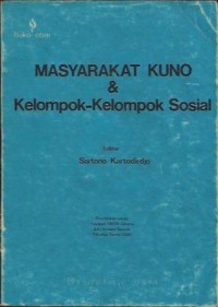 Image of Masyarakat Kuno dan Kelompok-kelompok Sosial