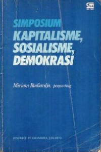 Image of Simposium Kapitalisme, Sosialisme, Demokrasi