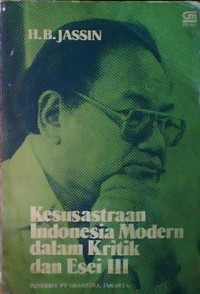 Image of Kesusastraan Indonesia Modern Dalam Kritik dan Esei III