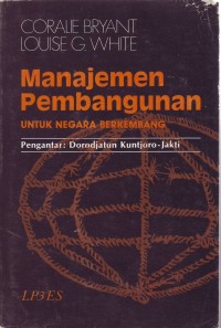 Image of Manajemen Pembangunan Untuk Negara Berkembang