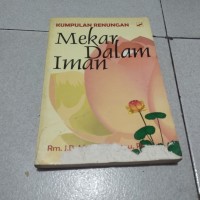 Image of Mekar Dalam Iman: Kumpulan Renungan