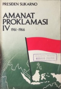 Image of Amanat Proklamasi: Pidato Pada Ulang Tahun Proklamasi Kemerdekaan Indonesia Jilid 1 1945-1950