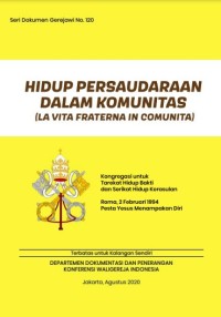 Image of Hidup Persaudaraan Dalam Komunitas (La Vita Fraterna In Comunita)