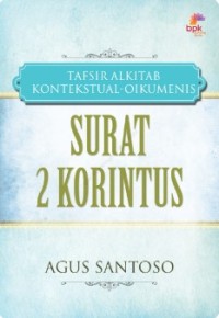 Image of Surat 2 Korintus : Tafsir ALkitab Kontekstual - Oikumenis