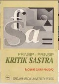 Image of Prinsip-Prinsip Kritik Sastra