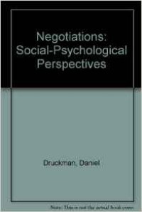 Image of Negotiations: Social Psychological Perspectives