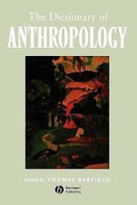 Image of The Dictionary of Anthropology