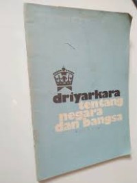 Image of Driyarkara Tentang Negara dan Bangsa