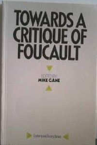 Image of Towards A Critique Of Foucault