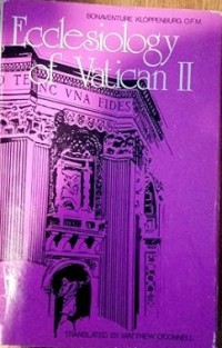 Image of Ecclesiology of Vatican II