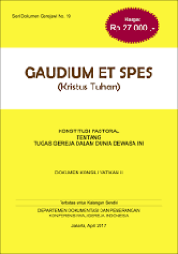 Image of Gaudium Et Spes: Kegembiraan dan Harapan