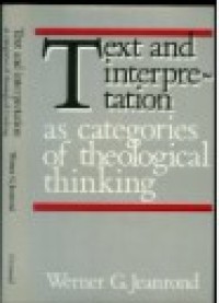 Image of Text and Interpretation as Categories of  Theologyical Thinking