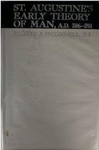 Image of St. Augustine's Early Theory of Man, A. D. 386-391