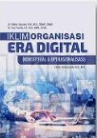 Image of Iklim Organisasi Era Digital (Konseptual & Operasional)