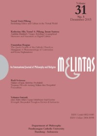 Image of Melintas : An International Journal of Philosophy and Religion Volume 31 Nomor 3 Desember 2015