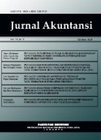 Image of Jurnal Akuntansi Volume 10 Nomor 1 Tahun 2016