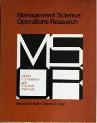 Image of Management Science / Operations Research