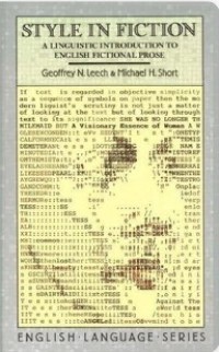Image of Style in Fiction : A Linguistic Introduction to English Fictional Prose