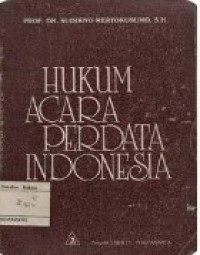 Image of Hukum Acara Perdata Indonesia
