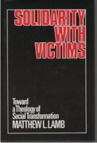 Image of Solidarity With Victims : Toward a Theology of Social Transformation