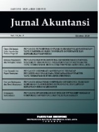 Image of Jurnal Akuntansi Volume 13 Nomor 1 Tahun 2019