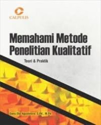 Image of Memahami Metode Penelitian Kualitatif Teori dan Praktik