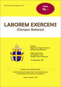 Image of Laborem Exercens = Dengan Bekerja