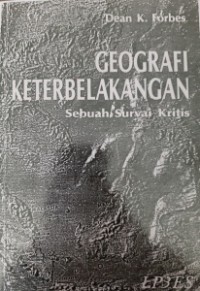 Image of Geografi Keterbelakangan: Sebuah Survai Kritis