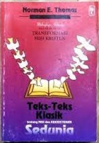 Image of Teks-teks Klasik Tentang Misi dan Kekristenan Sedunia