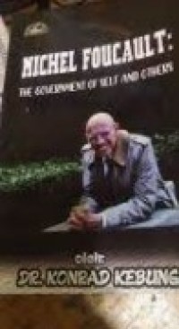 Image of Michel Foucault : The Government of Self and Others
