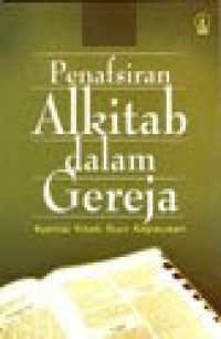 Image of Penafsiran Alkitab dalam Gereja