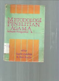 Image of Metodologi Penelitian Agama: Sebuah Pengantar