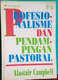 Image of Profesionalisme dan Pendampingan Pastoral