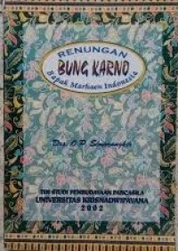 Image of Renungan Bung Karno Bapak Marhaen Indonesia