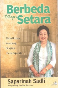 Image of Berbeda Tetapi Setara: Pemikiran Tentang Kajian Perempuan