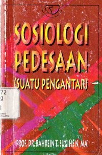 Image of Sosiologi Pedesaan (Suatu Pengantar)
