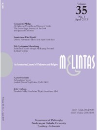 Image of Melintas : An International Journal of Philosophy and Religion Volume 35 Nomor 1 April 2019