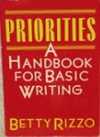 Image of Priorities A Handbook for Basic Writing