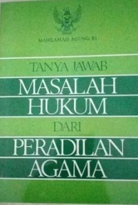 Image of Tanya Jawab Masalah Hukum dari Peradilan Agama