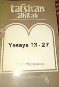 Image of Tafsiran Alkitab Yesaya 13-27